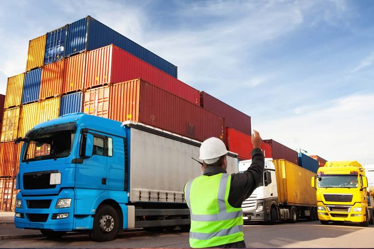 Logistics services in Nepal - Cargo truck on highway with mountains